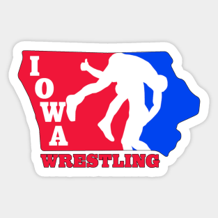 Iowa Wrestling Sticker